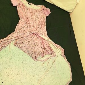 Violet colored dress / romper size 7/8